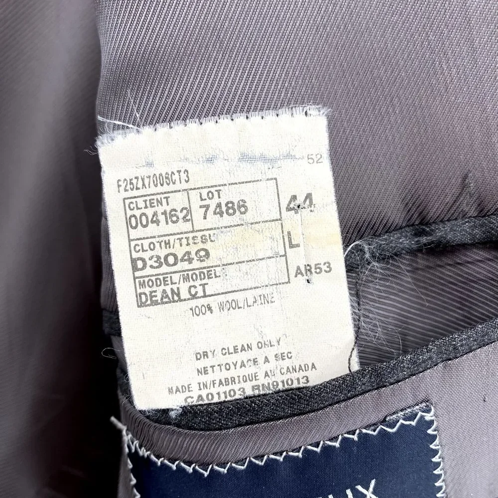 Cremiux Loro Piana Wool Blazer Men 44L 130s Italian Sport Coat Corpcore Academia